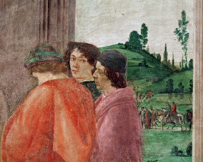 The Crucifixion of St. Peter (detail) by Filippino Lippi